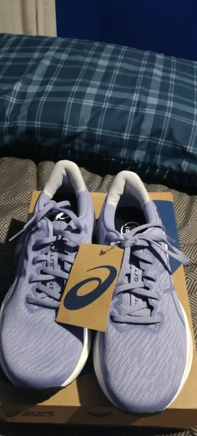Zapatillas deportivas Asics lavanda para mujer - miniatura 3