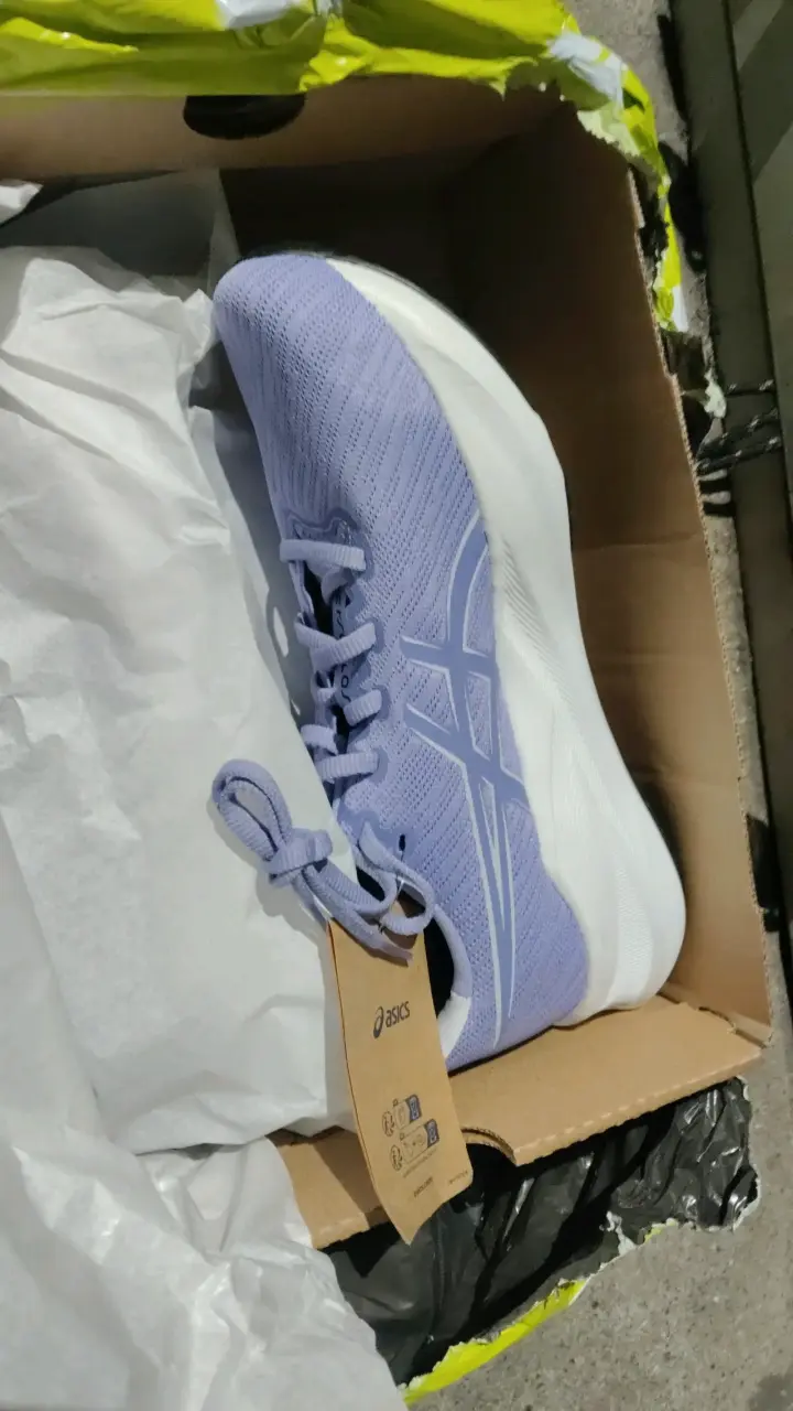 Zapatillas deportivas Asics lavanda para mujer - 5