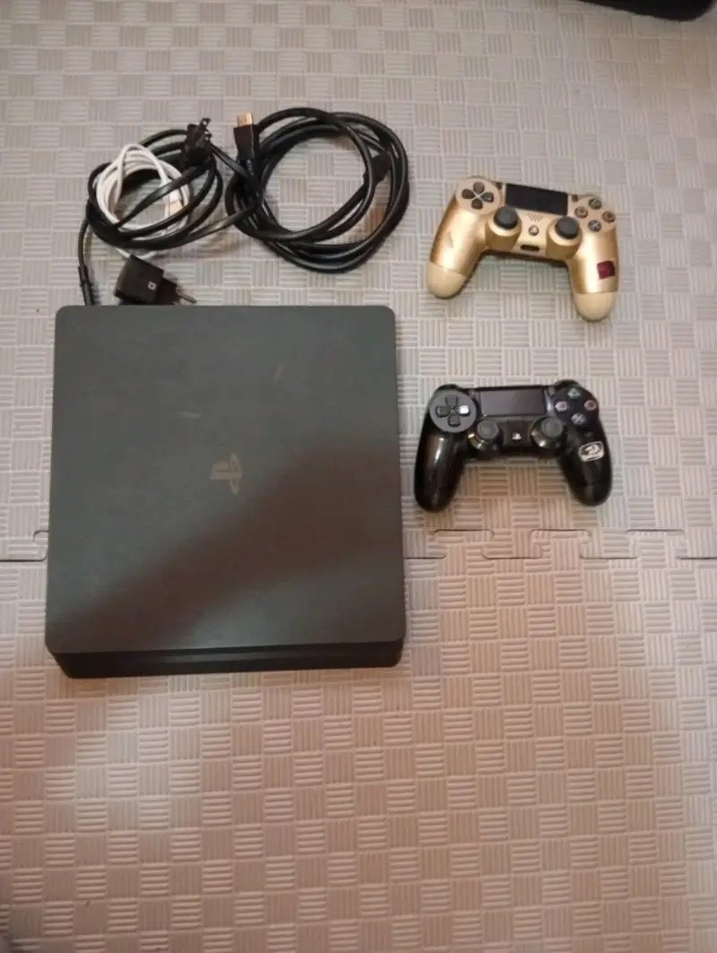 Consola PS4 Slim con Minecraft y 2 controles - 5