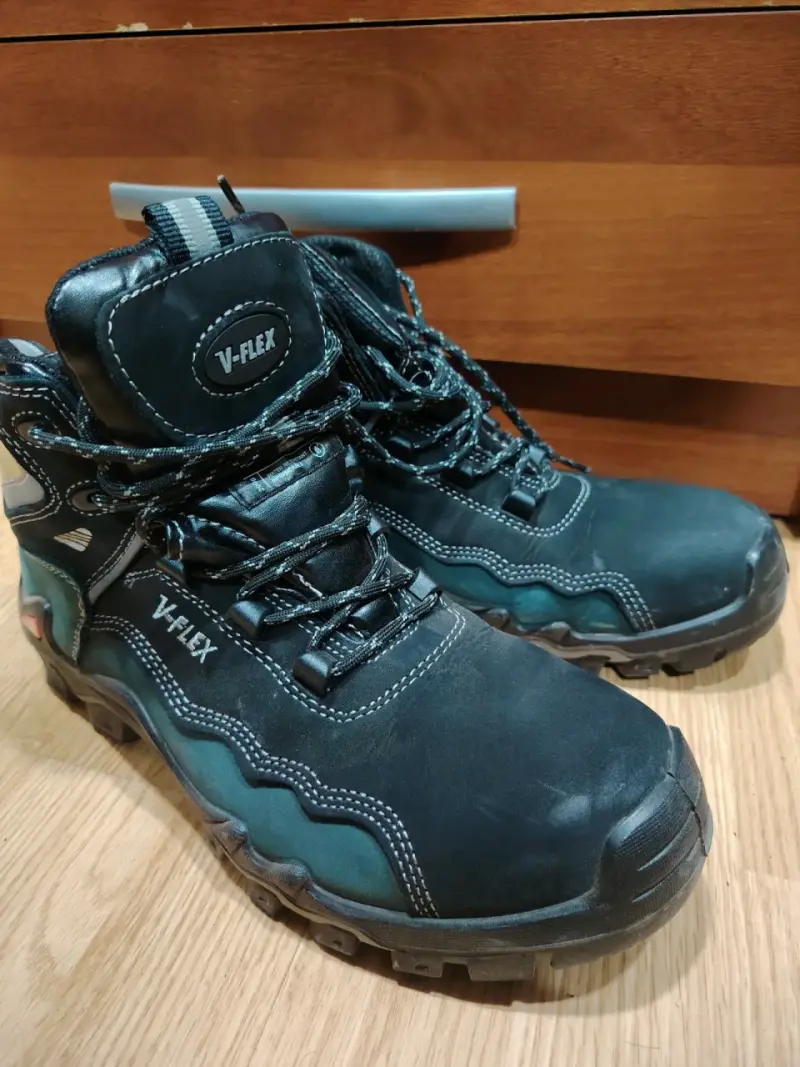 Botas de seguridad V-Flex negras resistentes - 1