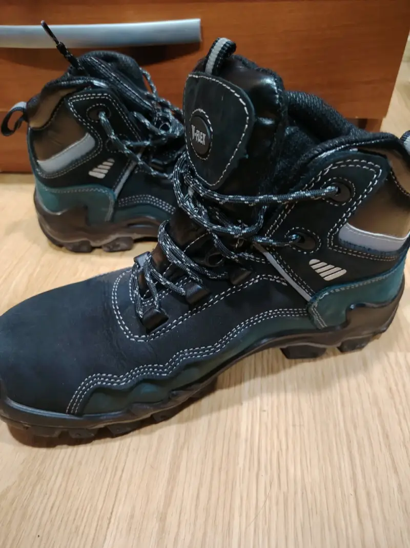 Botas de seguridad V-Flex negras resistentes - 2