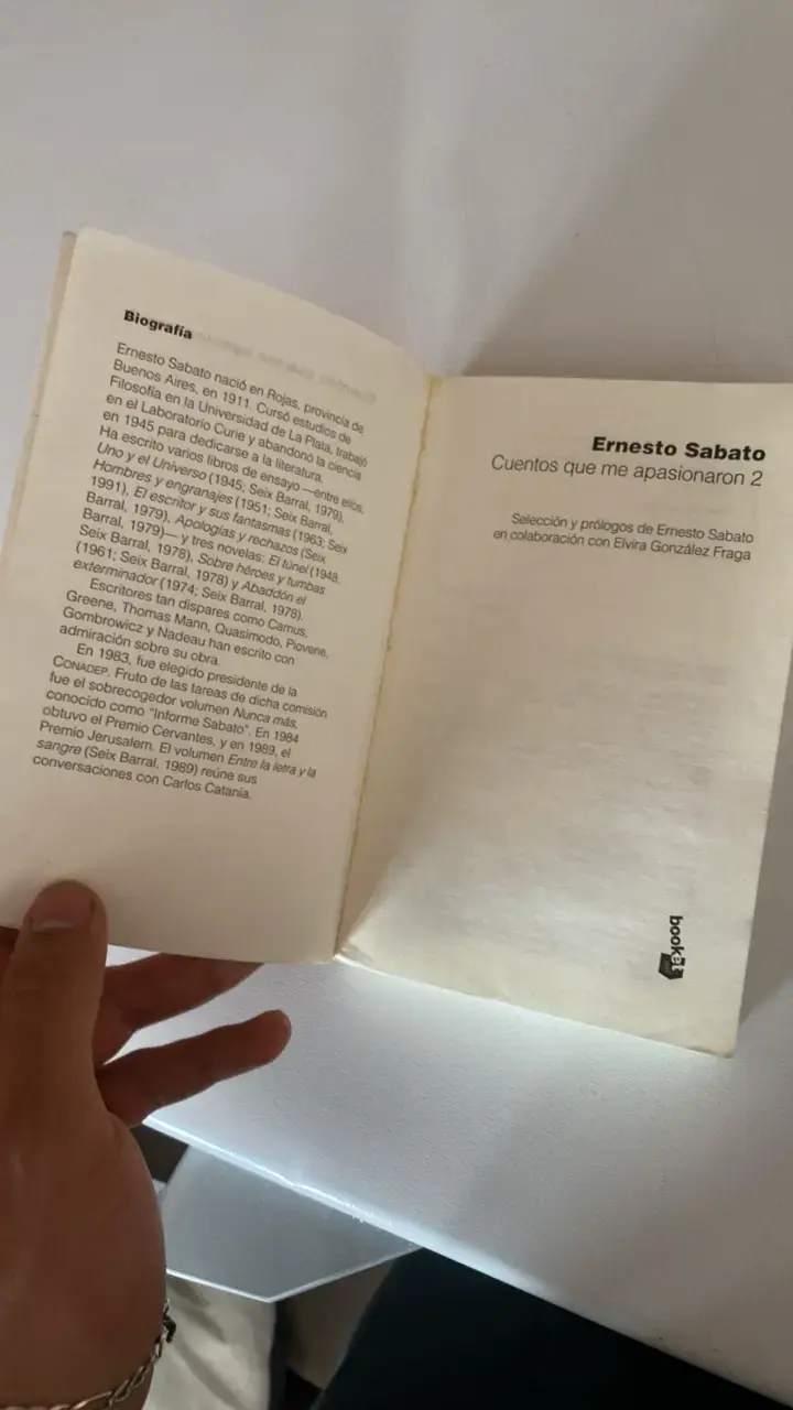 Libro 'Cuentos que me apasionaron 2'de Ernesto Sab - 4
