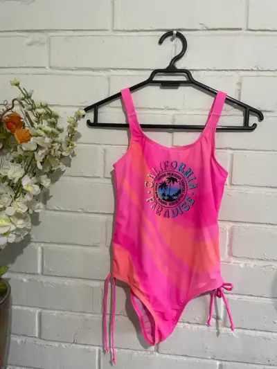 Traje de baño infantil rosa H2O Wear - miniatura 1