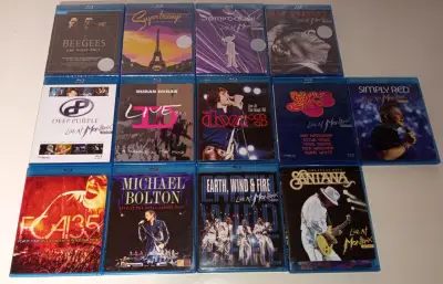 Colección de Blu-rays de conciertos en vivo - miniatura 1