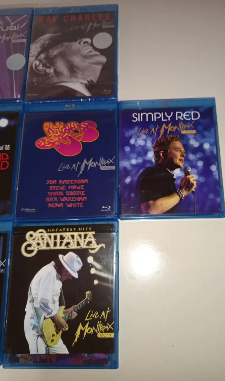Colección de Blu-rays de conciertos en vivo - 5