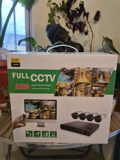 Sistema de Grabación CCTV AHD 1080P con 4 Cámaras - miniatura 1