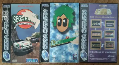 Consola Sega Saturn con juegos y accesorios - miniatura 5
