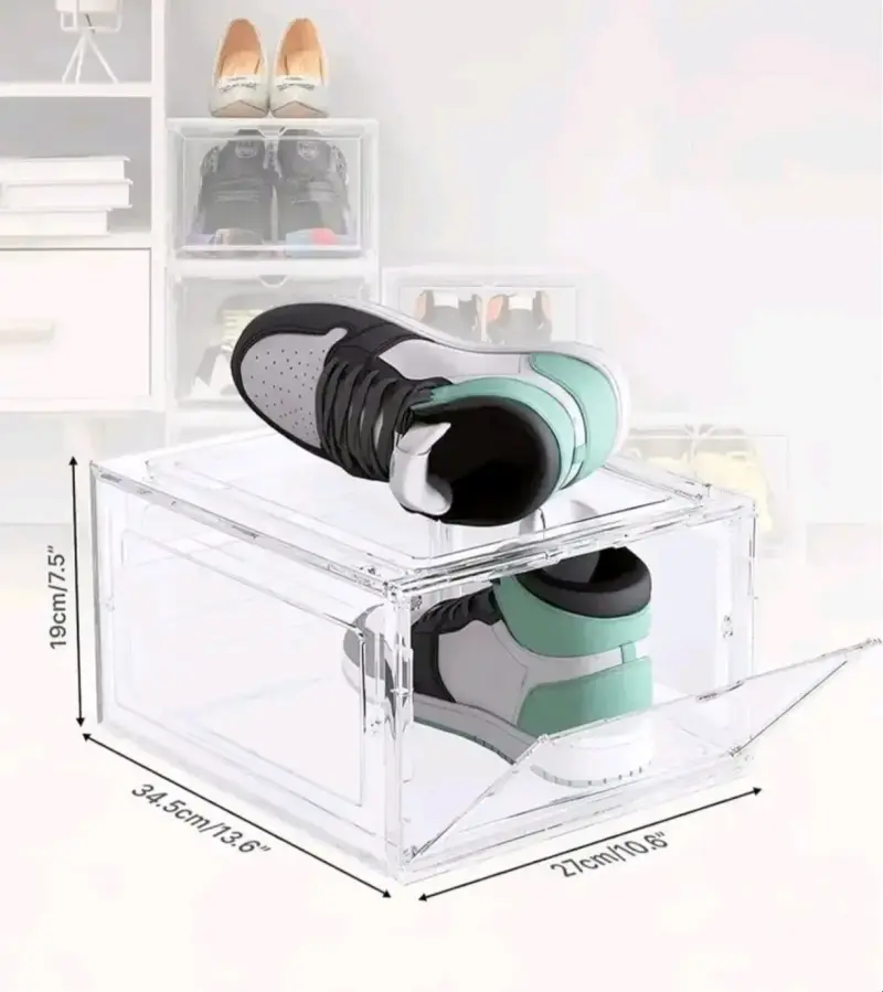 Cajas Organizadoras Transparentes para Zapatos - 2