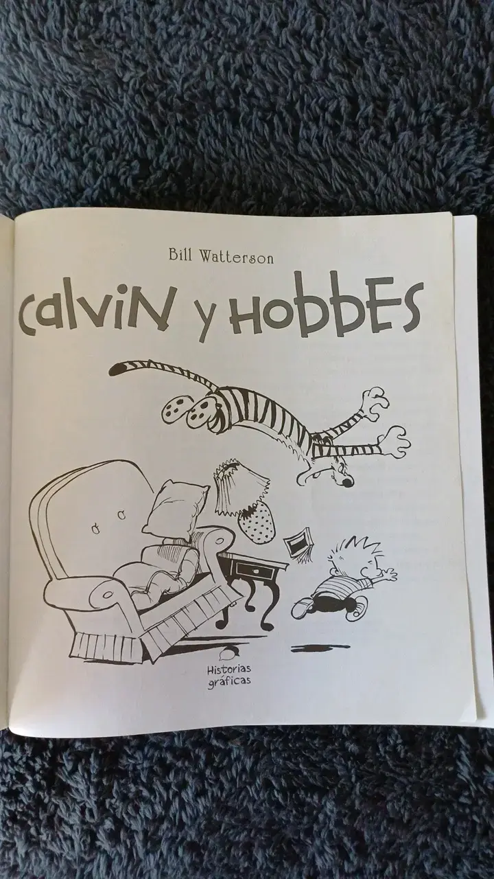 Libro de historietas Calvin y Hobbes de Bill Watterson - 2