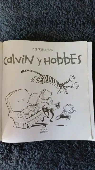 Libro de historietas Calvin y Hobbes de Bill Watterson - miniatura 2