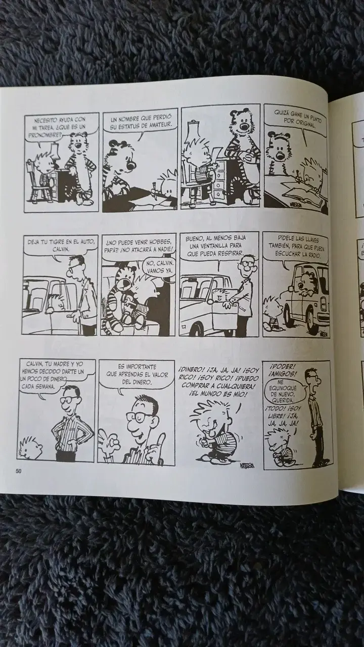 Libro de historietas Calvin y Hobbes de Bill Watterson - 3