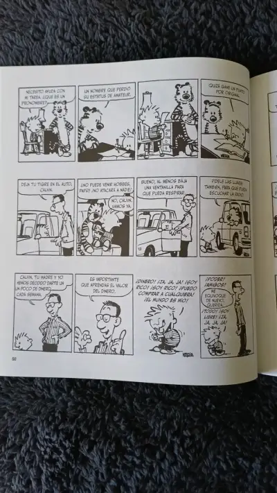 Libro de historietas Calvin y Hobbes de Bill Watterson - miniatura 3