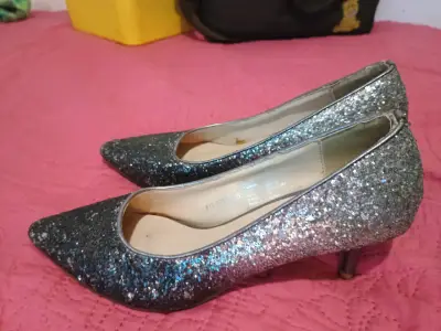 Zapatos de tacón brillantes Marie Claire - miniatura 1
