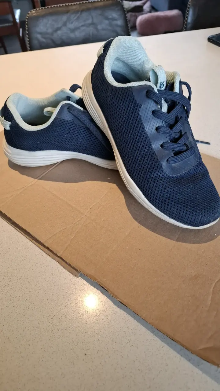 Zapatillas deportivas azul marino para mujer