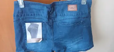 Shorts de mezclilla pretina alta Fashion Park - miniatura 3