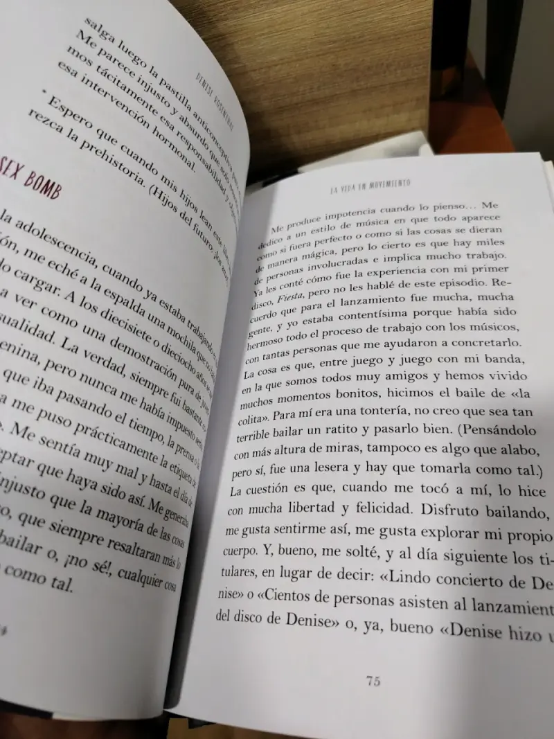Libro 'La Vida en Movimiento' de Denise Rosenthal - 3