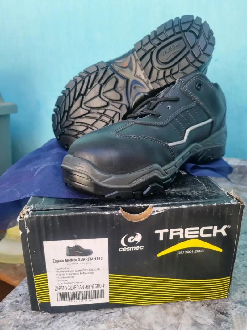 Zapatos de Seguridad Treck Guardian 960 Negro - 1