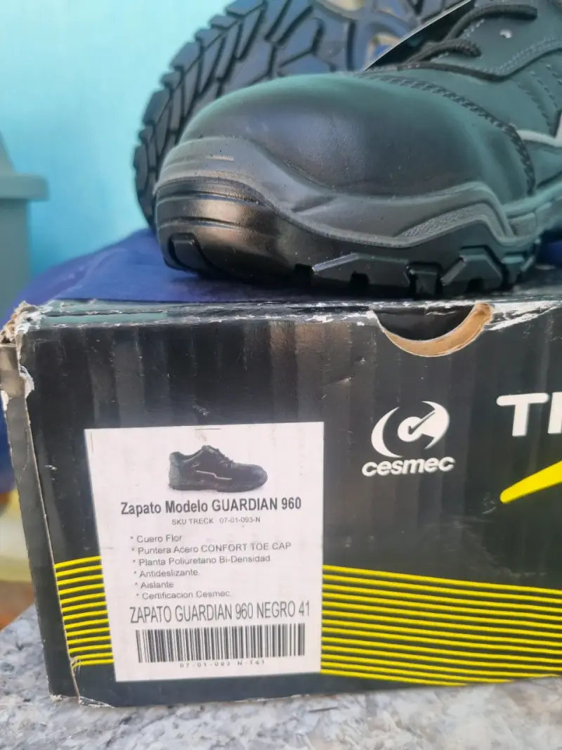 Zapatos de Seguridad Treck Guardian 960 Negro - 3