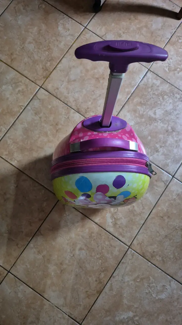 Maleta infantil Minnie Mouse con ruedas - 3