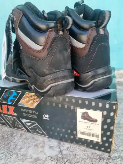 Botines de seguridad V-Flex marrones talla 41 - miniatura 4