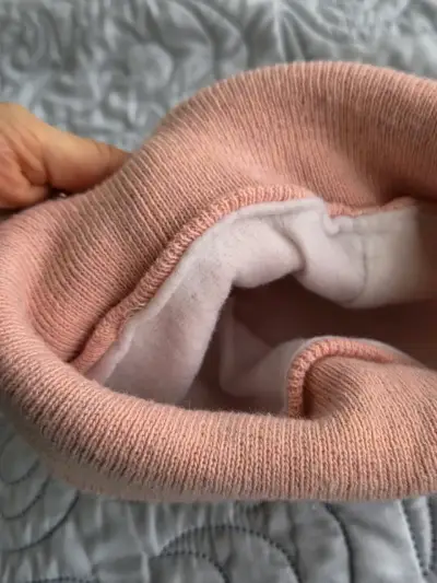 Gorro de lana rosa suave para invierno - miniatura 3