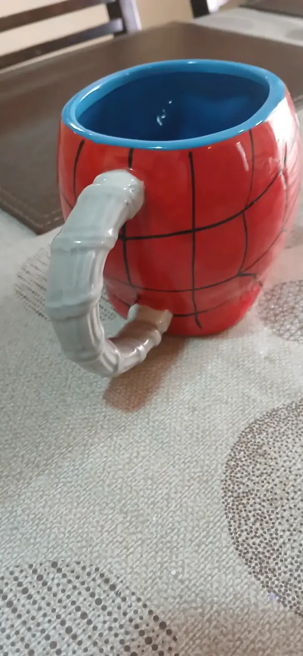 Tazón de cerámica Spiderman con diseño 3D - 3