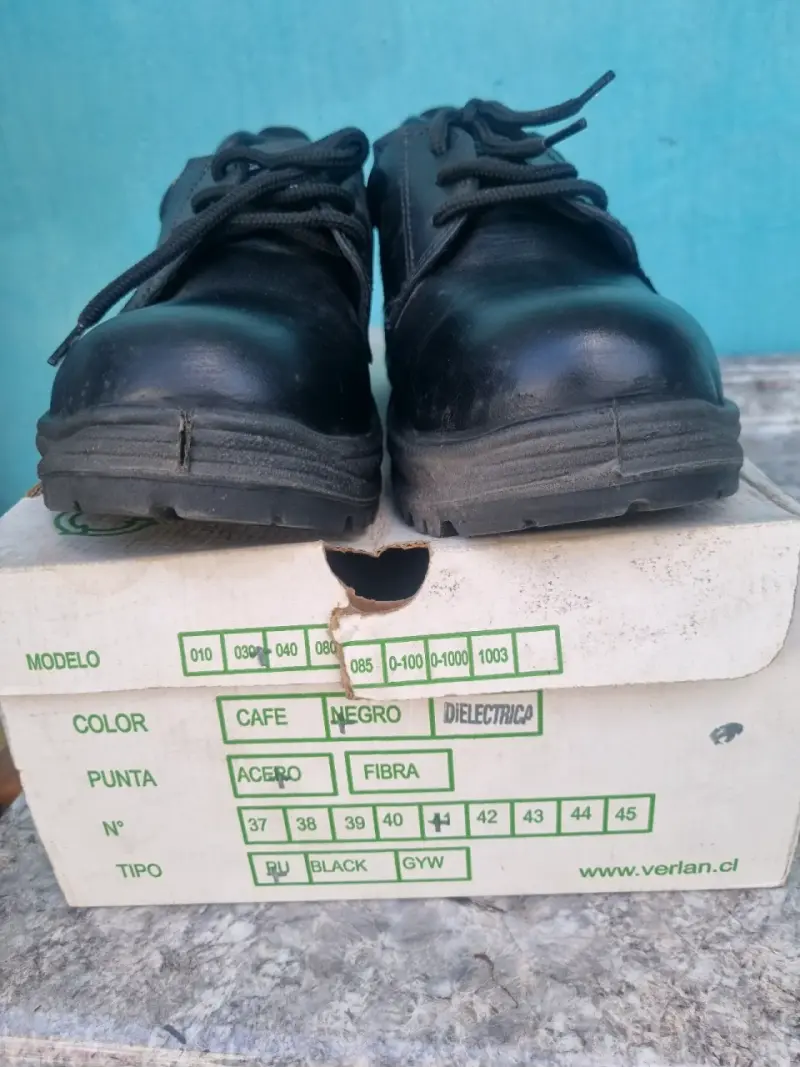 Botines de seguridad V-Flex marrones talla 41 - 1