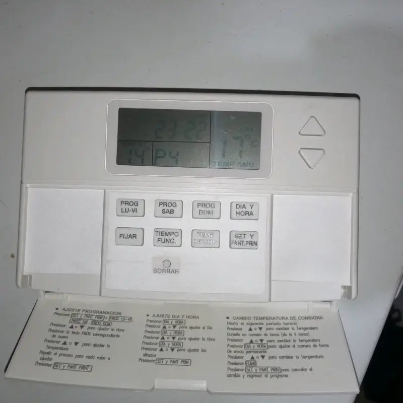 Termostato programable anwo - 4