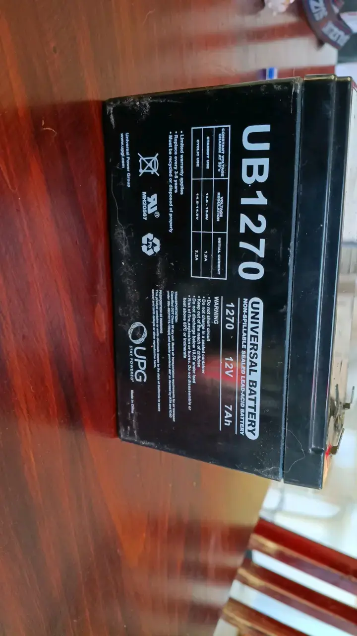 Batería Universal UPG UB1270 12V 7Ah