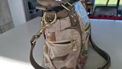 Bolso Desigual estampado floral multicolor - miniatura 1