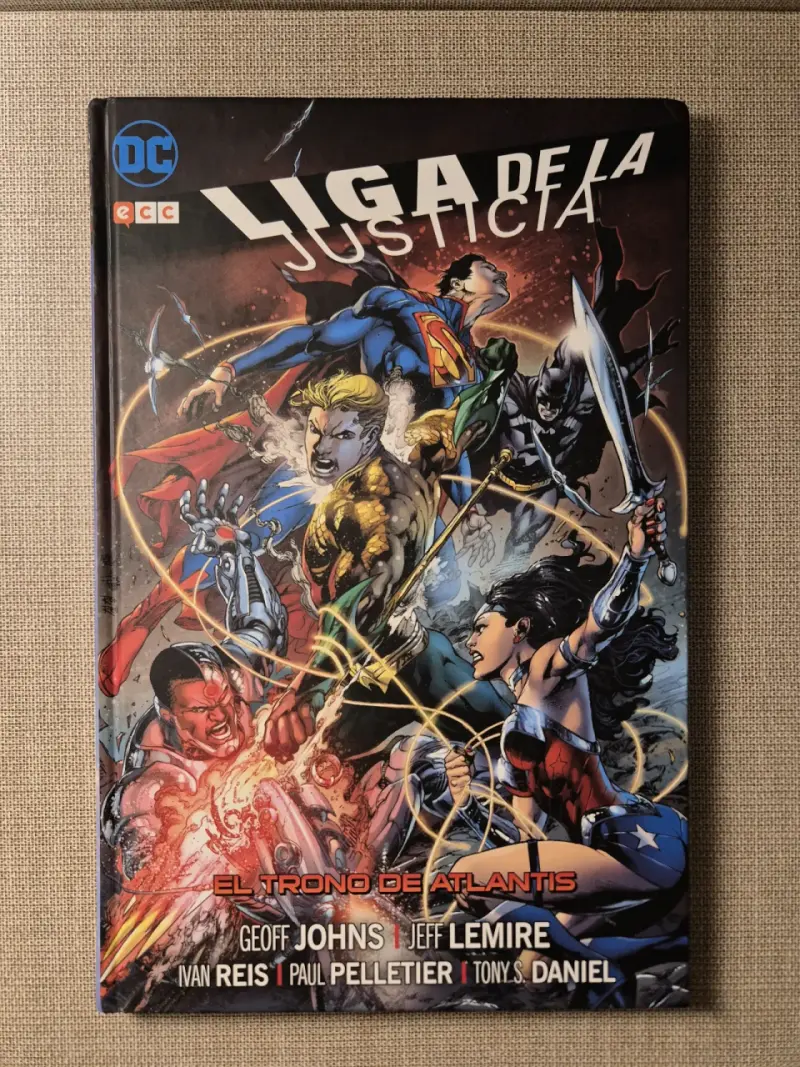 Cómic Liga de la Justicia: El Trono de Atlantis - 1