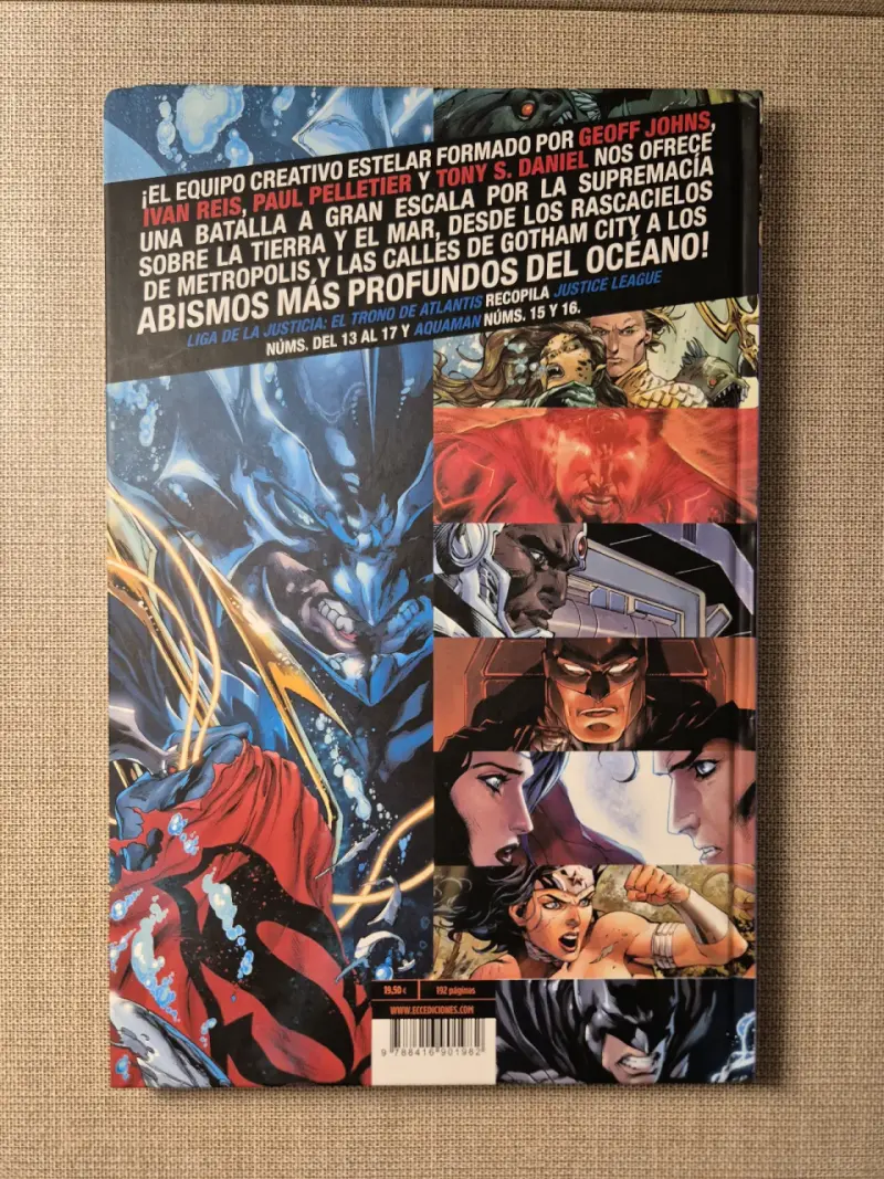 Cómic Liga de la Justicia: El Trono de Atlantis - 2