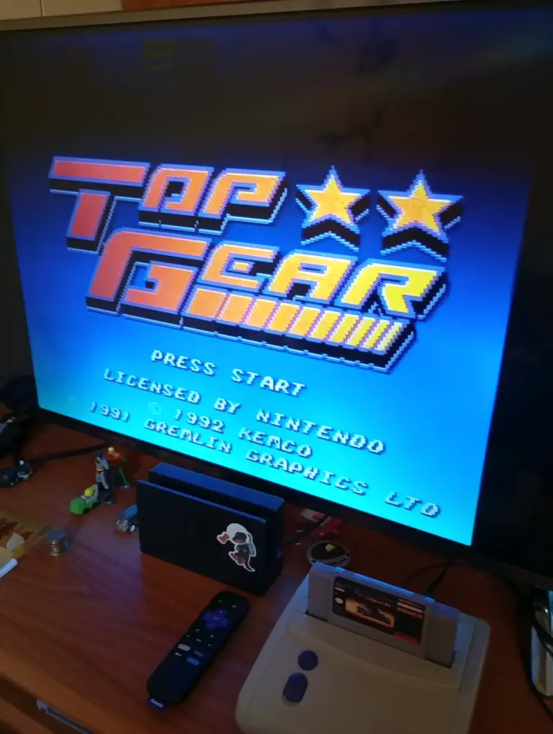 juego Top Gear para Super Nintendo - 1