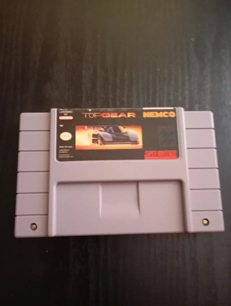 juego Top Gear para Super Nintendo - 3