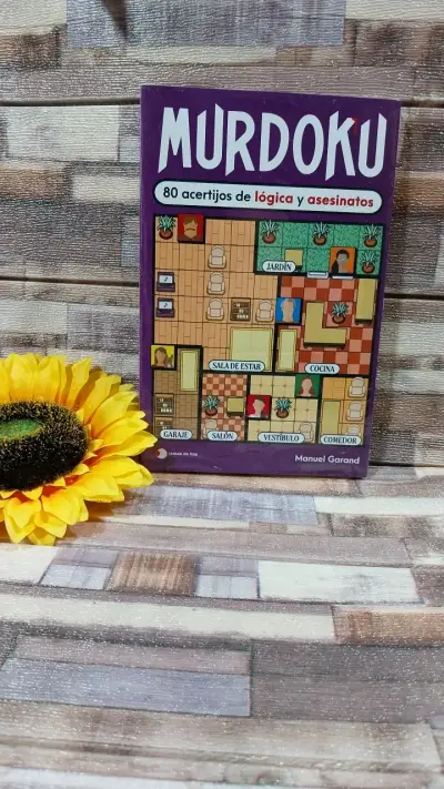 Libro Murdoku 80 Acertijos de Lógica y Asesinatos - miniatura 1