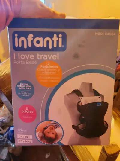 Porta Bebé Infanti I Love Travel 2 Posiciones - miniatura 1