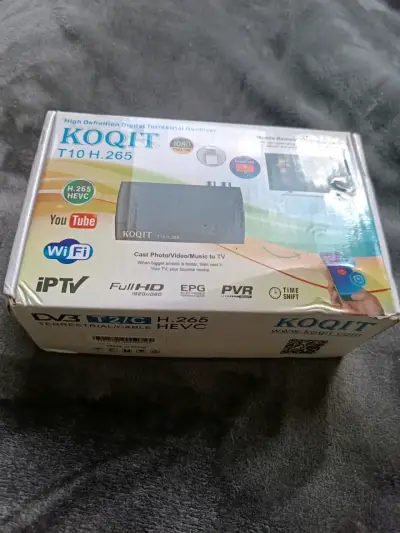 Receptor TV digital KOQIT T10 H265 - No para Chile - miniatura 1