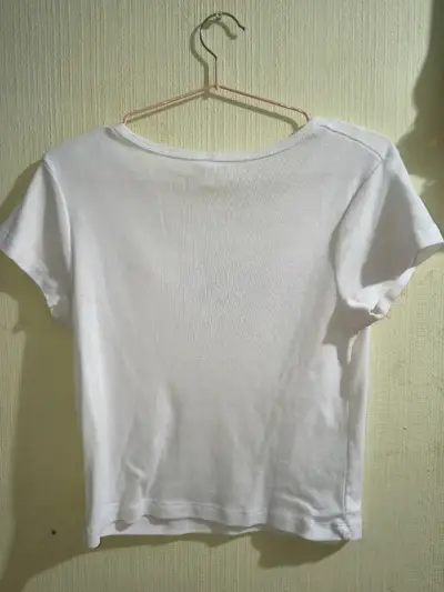 Polera blanca con diseño 'Not You' - miniatura 2