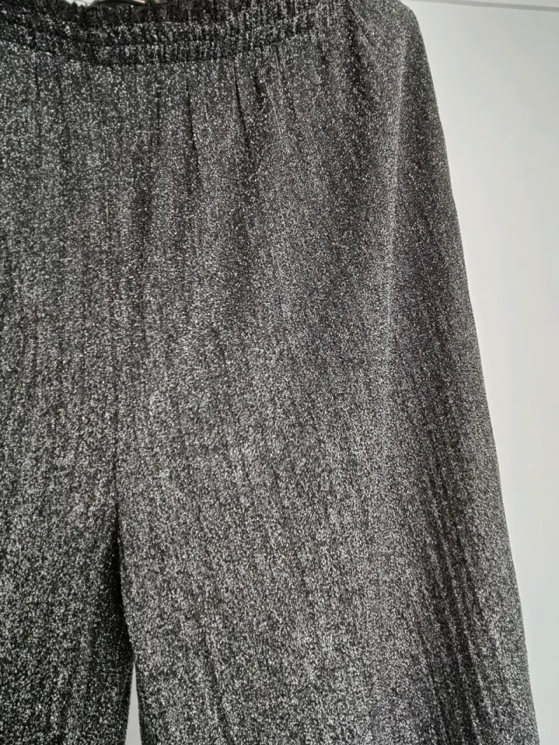 Pantalones de Mujer Plateados Image Woman Talla XL - 2