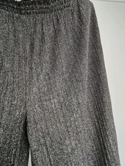 Pantalones de Mujer Plateados Image Woman Talla XL - miniatura 2