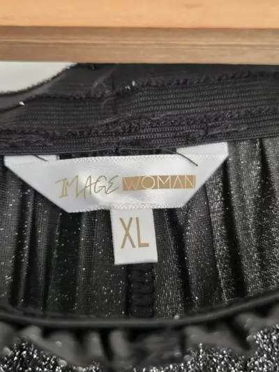 Pantalones de Mujer Plateados Image Woman Talla XL - miniatura 3