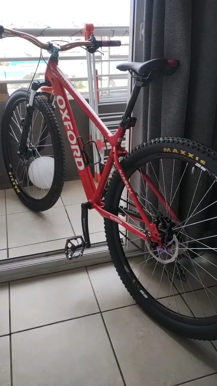 Bicicleta Oxford de Montaña Roja con Frenos de Disco - 1