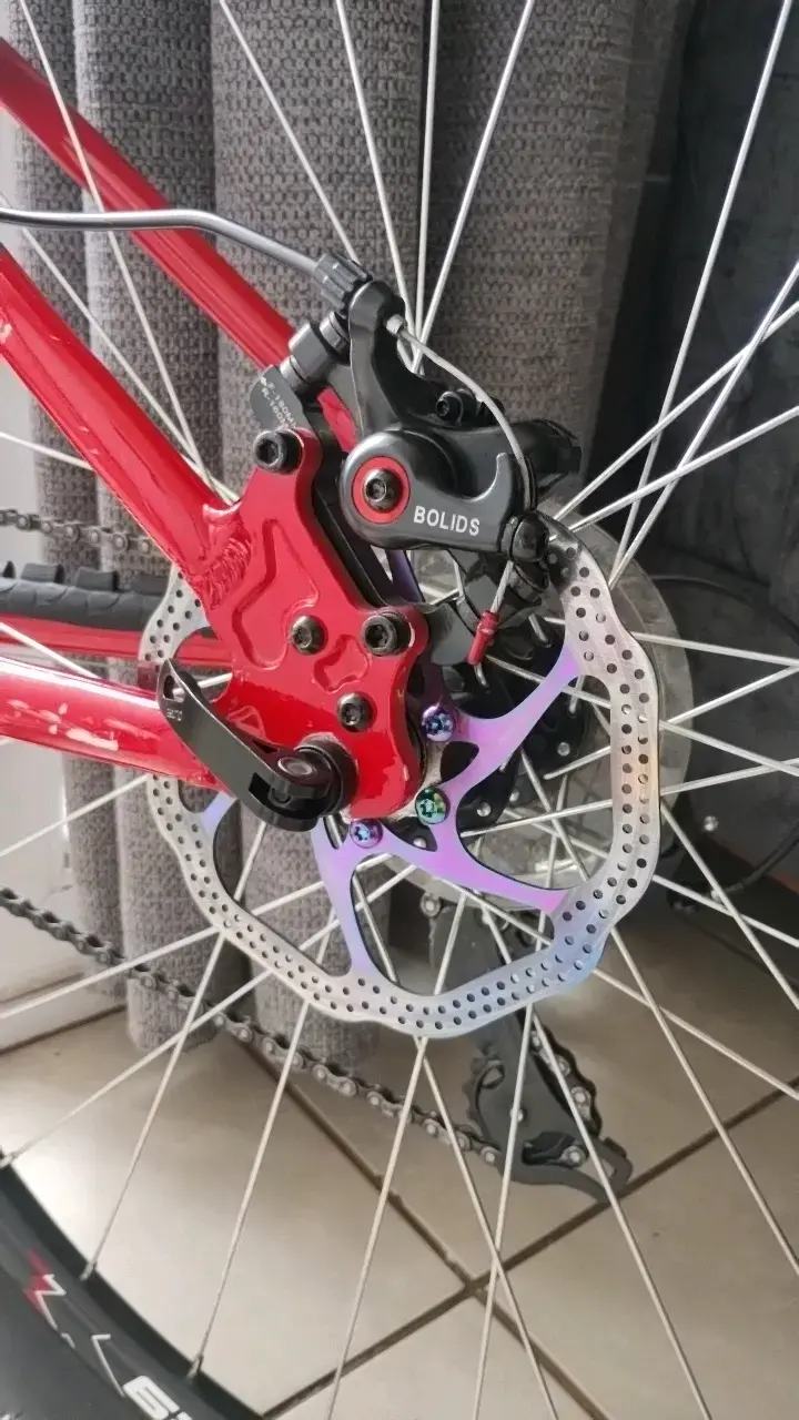 Bicicleta Oxford de Montaña Roja con Frenos de Disco - 2