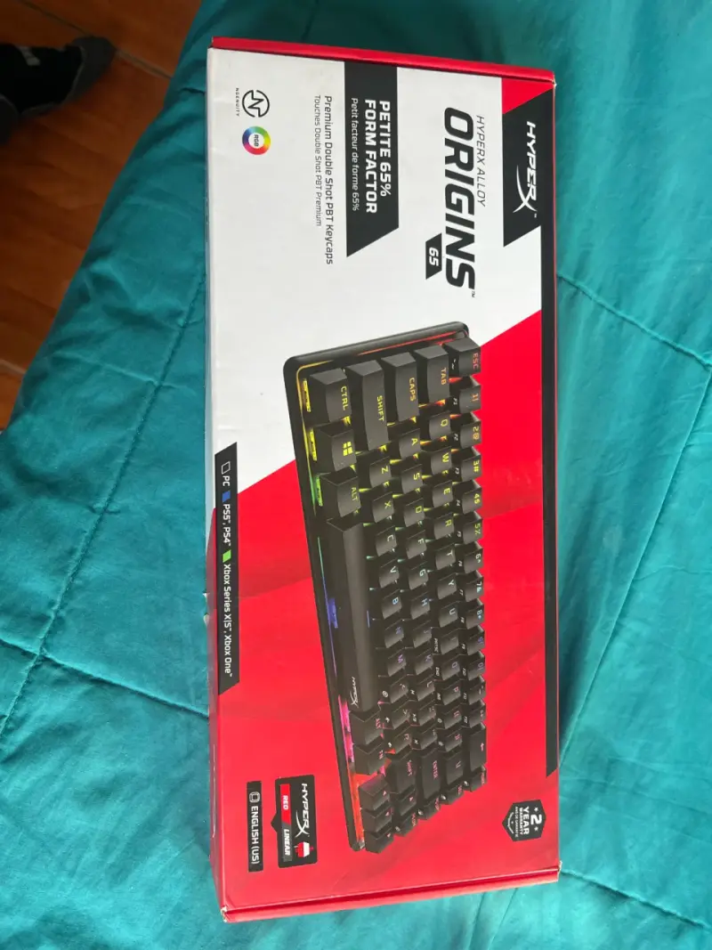 HyperX Alloy Origins 65% Red - 1