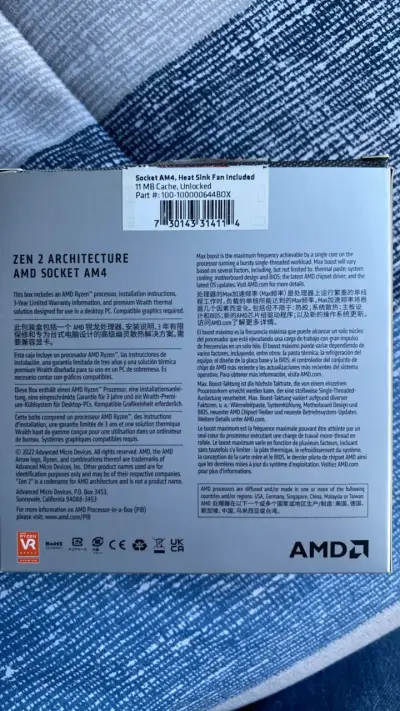 Procesador AMD Ryzen 5 4500 (sin disipador) - miniatura 5