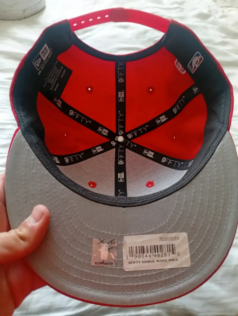Gorra Snapback Chicago Bulls Roja - 2