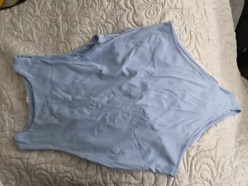 Body sin mangas celeste talla M - 3