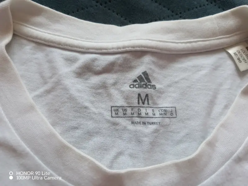 Polera Adidas Messi 10 Blanca Talla M - 2