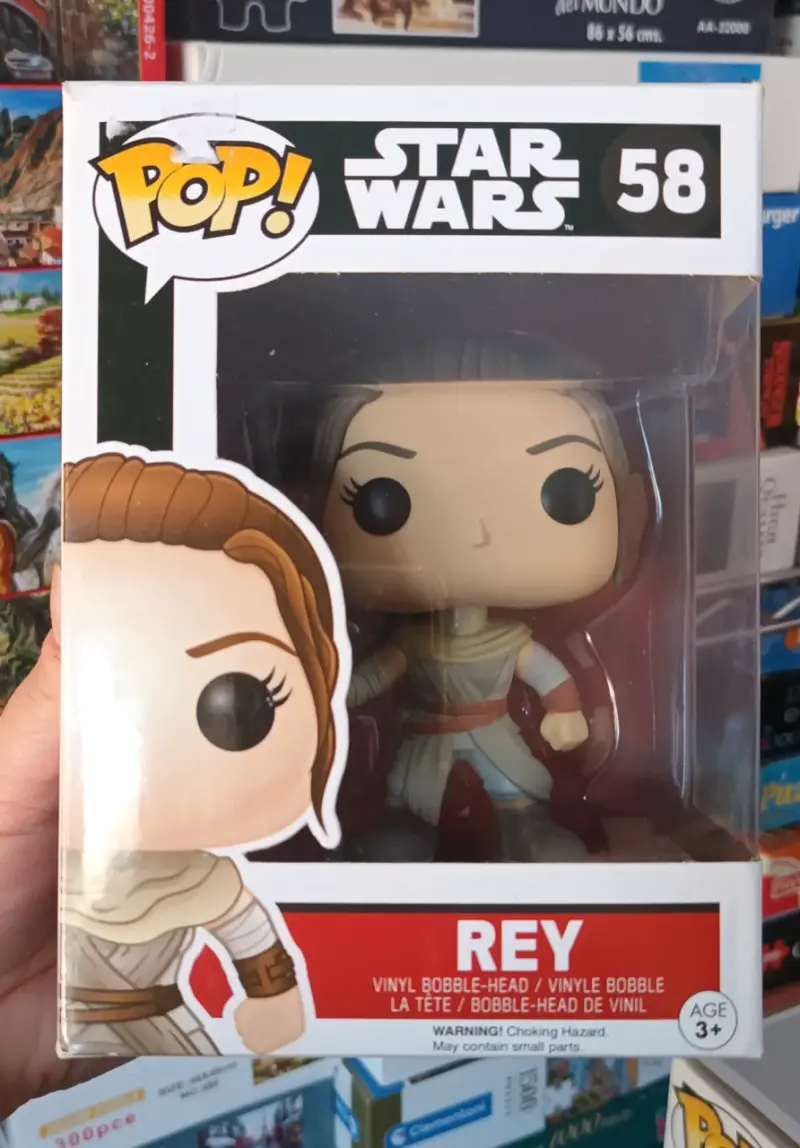 Figura Funko Pop Star Wars Rey 58