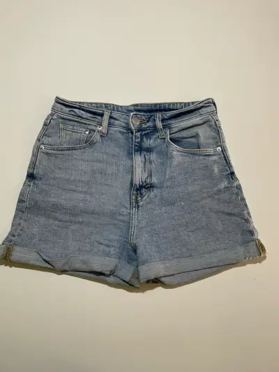 Shorts de mezclilla mom ultra high waist - miniatura 1